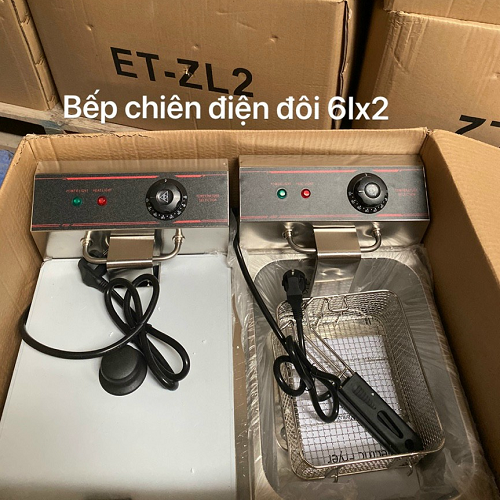 Bếp chiên dầu 2 ngăn Eton ET ZL2